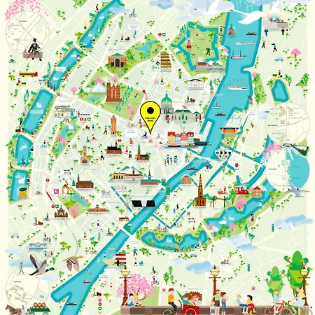2br In Heart Of Cph 코펜하겐